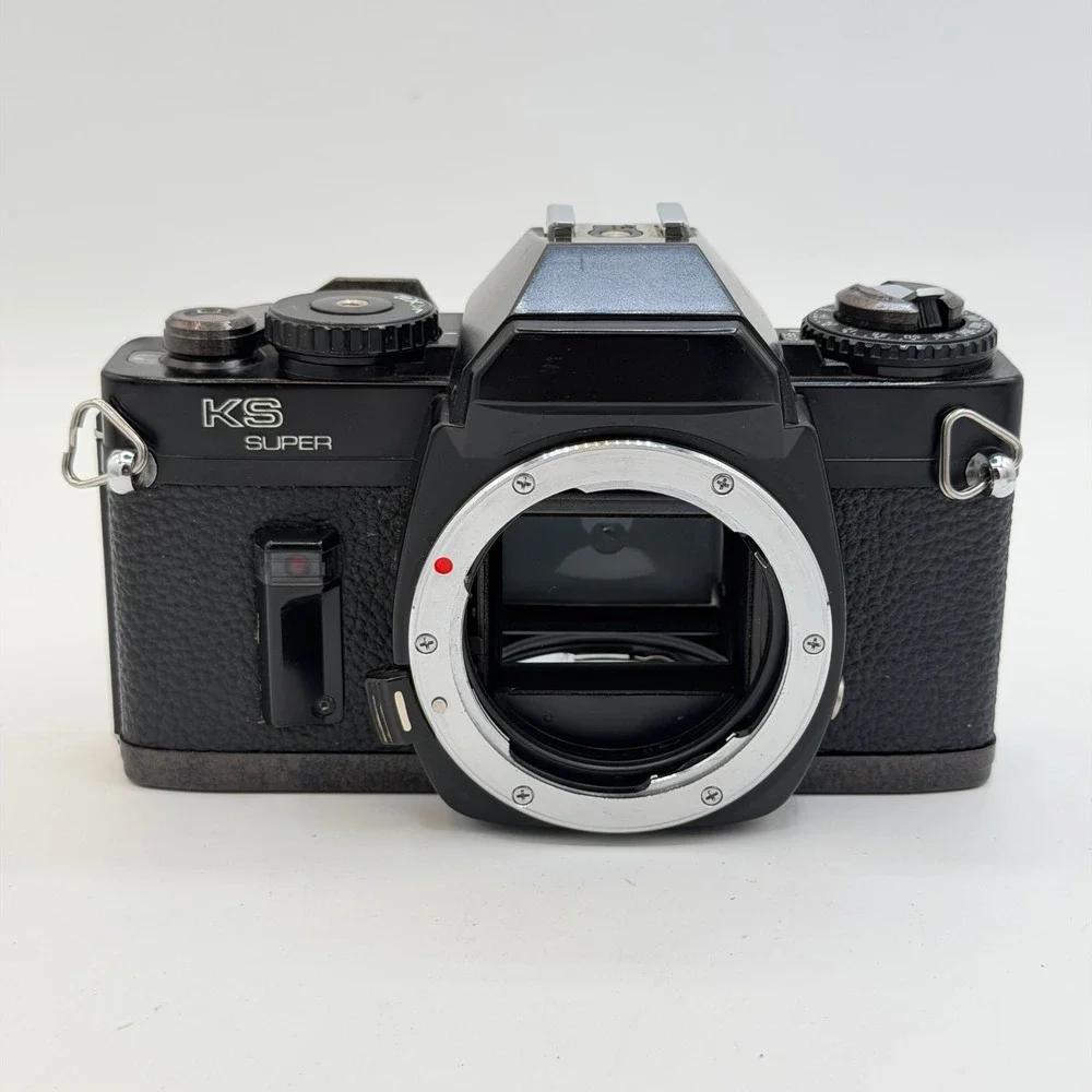Sears KS Super 35mm SLR Film Camera W/ Auto Sears 50mm f2.0 Lens Pentax K Mount